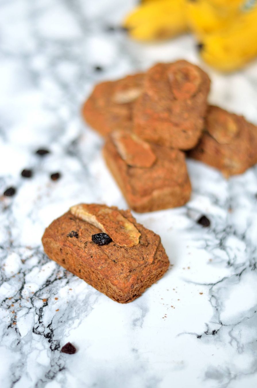 Opskrift på vegansk og sukkerfrit bananbrød
