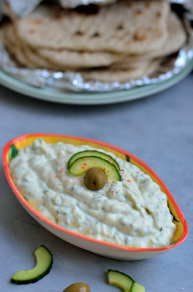 Opskrift på vegansk tzatziki