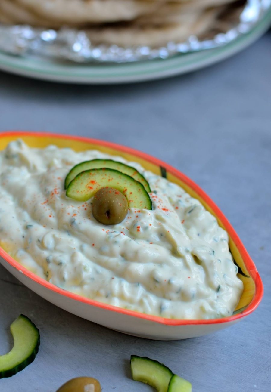 Opskrift på vegansk tzatziki